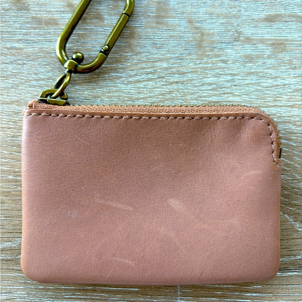 Madewell card keychain wallet
